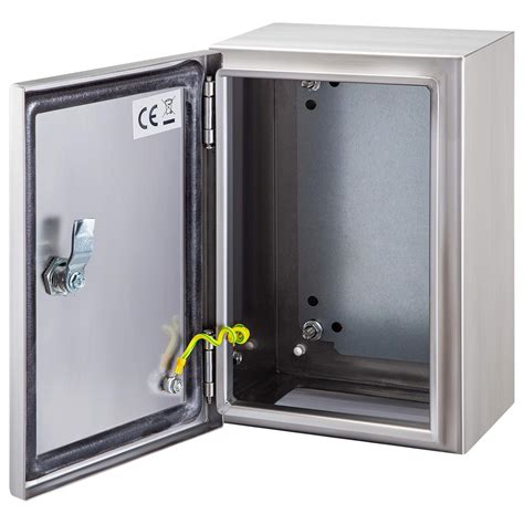 electrical enclosure hinged long side opening|weatherproof box with hinged lid.